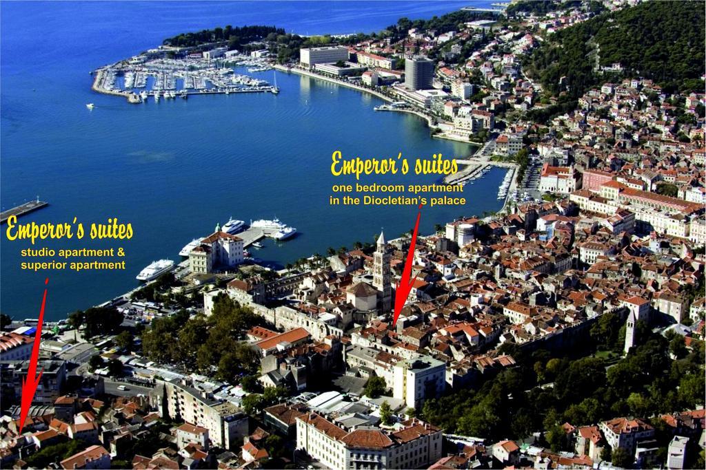 Emperor'S Suites Split Exteriör bild